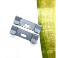 thumbnail image 4 of 12 Vertical Blind Repair Vane Savers, Louver Replacement Parts Maintenance Clips/Blind Fixers (Grey), 4 of 6