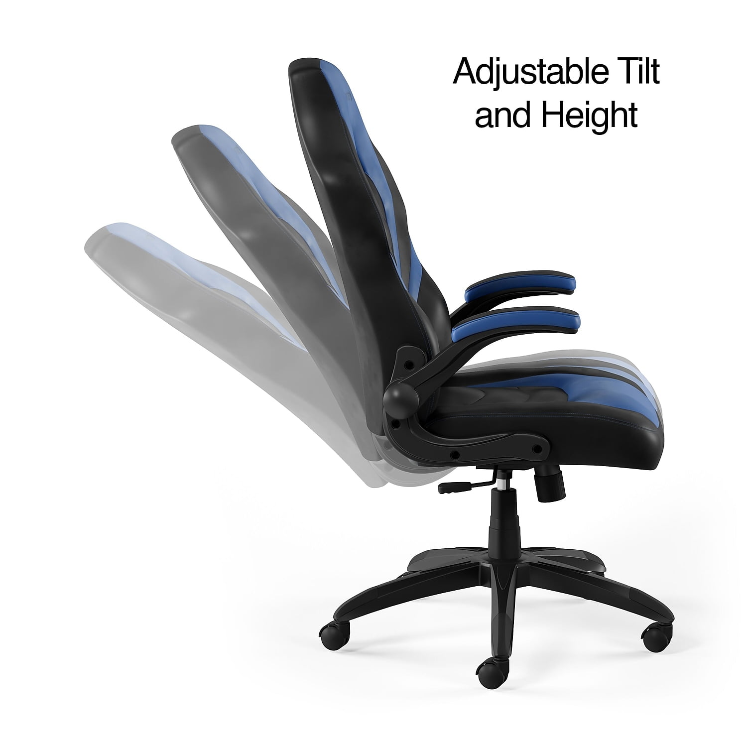 Staples Gaming Chair Black and Blue 2710764