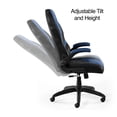 thumbnail image 3 of Staples Gaming Chair Black and Blue 2710764, 3 of 7