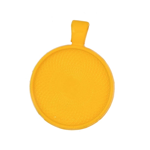 Base para hacer joyas sweethay 100 Uds. accesorio para collar amarillo