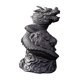 thumbnail image 5 of Escultura creativa de mascota de té china, dragón de Kung Fu, para amantes del té Feng Shui gris oscuro, 5 of 9