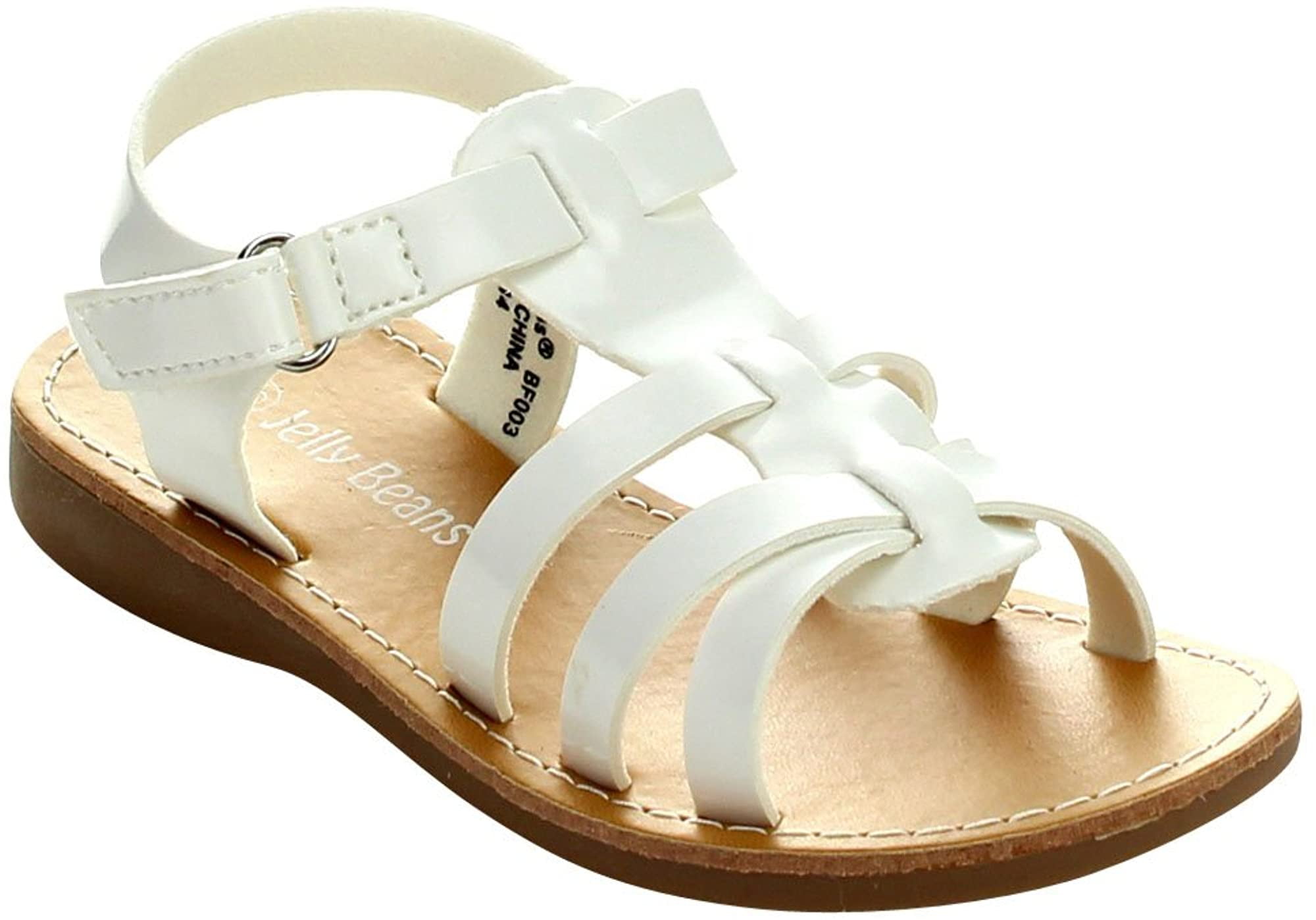 Jelly Beans Pentagon Toddlers Little Girl Comfort Strappy Upper Sandals