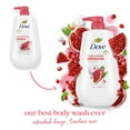 thumbnail image 4 of Dove Body Wash for Women Rejuvenating Pomegranate & Hibiscus All Skin, 30.6 oz with Pump, 4 of 15