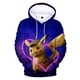 thumbnail image 1 of Sudadera con estampado digital 3D de dibujos animados de Pokémon Pikachu para niños, regalo de cumpleaños informal de moda, 1 of 1