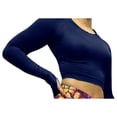 thumbnail image 1 of TOP MANGA LARGA DEPORTIVO MUJER PARA TENIS, YOGA, FIT, GOLF, GYM, GIMNASIA, ATLETISMO, SENDERISMO, ACTIVIDADES AL AIRE LIBRE, PLAYA, COLOR AZUL MARINO, 1 of 4