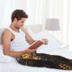 thumbnail image 5 of Fotbe Cool Sunglasses Elephant Art Pantalones de Pijama para Hombre, Pantalones de Dormir, Pantalones de Casa con Cintura Ajustable y Bolsillos-XX-Large, 5 of 6