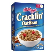 Kellogg's Cracklin' Oat Bran Original Breakfast Cereal, 16.5 oz Box