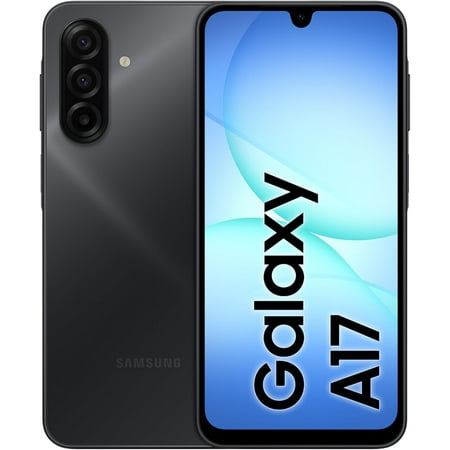 Samsung Galaxy A17 LTE (2025) 128GB + 4GB RAM AI Smartphone – Brand New | 6.7” Super AMOLED 90Hz Display | 50MP OIS Camera | GSM Unlocked International Version Dual SIM Android Cellphone
