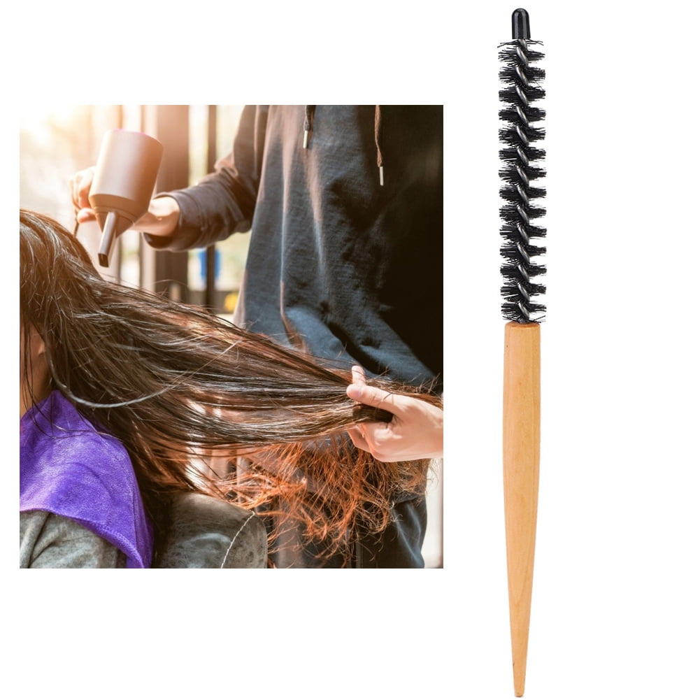 FAGINEY Small Round Hair Brush Hairdressing Comb Hair Curler Brush 