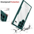 thumbnail image 4 of for Samsung Galaxy S22 Ultra Case, 360 Full Body Rugged Case with Built-in Screen Protector Transparent Heavy Duty Shockproof Bumper Cover for Galaxy S22 Ultra 6.8" (Green), 4 of 13