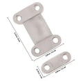 thumbnail image 2 of GOOHOCHY Sujeción Para Manillar De Y Atv De Aluminio Plateado Fácil Instalación Y Resistente, 2 of 8