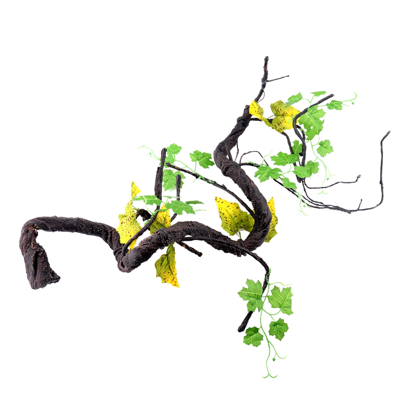 Ramo Per Arrampicata Rettili In Rattan Flessibile - 100 Cm, Con Vite E Ventose, Per Terrari E Acquari