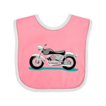 Inktastic Motorcycle Boys or Girls Baby Bib