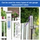 thumbnail image 4 of 2 Tubos de Repuesto de Pluviómetro de Plástico con Medidor de Agua de Lluvia de 7 Pulgadas de Capacidad para Jardín y Exterior, 4 of 5