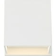 thumbnail image 5 of 62/1467-Nuvo Lighting-Lightgate-5W 3000K 1 LED Square Outdoor Wall Sconce-4.75 Inches Wide by 4.75 Inches High-White Finish, 5 of 8