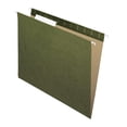 thumbnail image 2 of School Smart Hanging File Folder, Letter, Standard Green, 1/3 Cut Tabs, Pack of 25, 2 of 2