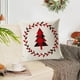 thumbnail image 5 of Linen Christmas Pillowcase 17.71x17.71in Used For Christmas Decoration Winter Holiday Decoration Pillow Cover Suitable For Home Sofas, 5 of 6