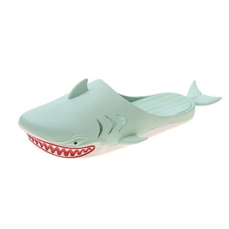 

cngelg Children Boys Girls Summer Slippers Quick Dry Shower Cute Massage Stereo Shark Lightweight Sandals And Slippers Fuzzy House Slippers for Kids Bedroom Slippers for Girls Girls Size 4 Slippers