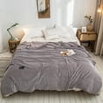 thumbnail image 2 of Affordablo Cheap Double Sided Cooling Blanket for Hot Sleepers Weighted Blankets for Adults Cooling Lightweight Sofa Throw Blanket Throw Heating and Cooling Blanket, 2 of 5
