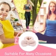 thumbnail image 5 of pares de muñequeras con lazo para lavar la cara, muñequeras absorbentes para mujeres, evitan que se derrame líquido, 5 of 5