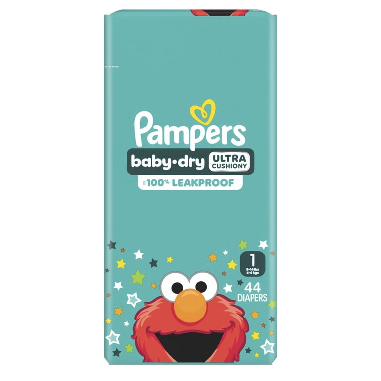 pampers1様 Pampers Baby Dry Diapers Size 1, 44 Count with Leakproof Night