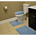 thumbnail image 2 of Garland Rug Sheridan 3 Piece Nylon Washable Bath Rug Set Basin Blue, 2 of 5