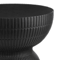 thumbnail image 2 of Bouclair Black Hourglass Side Table End Table for Living Room Bedroom Accent, 2 of 5