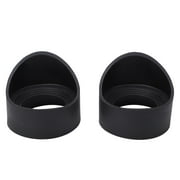 2pcs Professional Collapsible Eyepiece Eyeshields TelescopeMicroscope Accessories,Microscopes Rubber Eyecups for Protecting Eyes