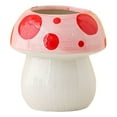 thumbnail image 1 of Pen Holder Desk Light And High End Feel Student Makeup Brush Storage Box Creative Cute And Simple Decorative Item, Ceramic Mushroom Pencil Cup, Large-Capacity Makeup Brush , 1 Mushroom Pen Holder, 1 of 9