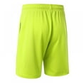 thumbnail image 2 of Loose Training Cropped Knee-length Shorts Casual Active Shorts Men Trousers Elastic Male Shorts Fashion Shorts Quick-drying, 2 of 2