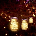 thumbnail image 4 of Luces solares para patio, luces decorativas para exteriores, luces colgantes para árboles, luces para balcones y prados, 4 of 5