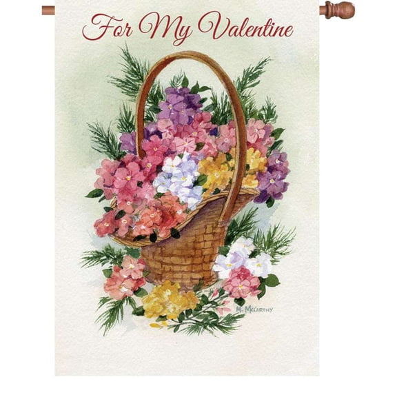 Premier House Size Flag - For My Valentine