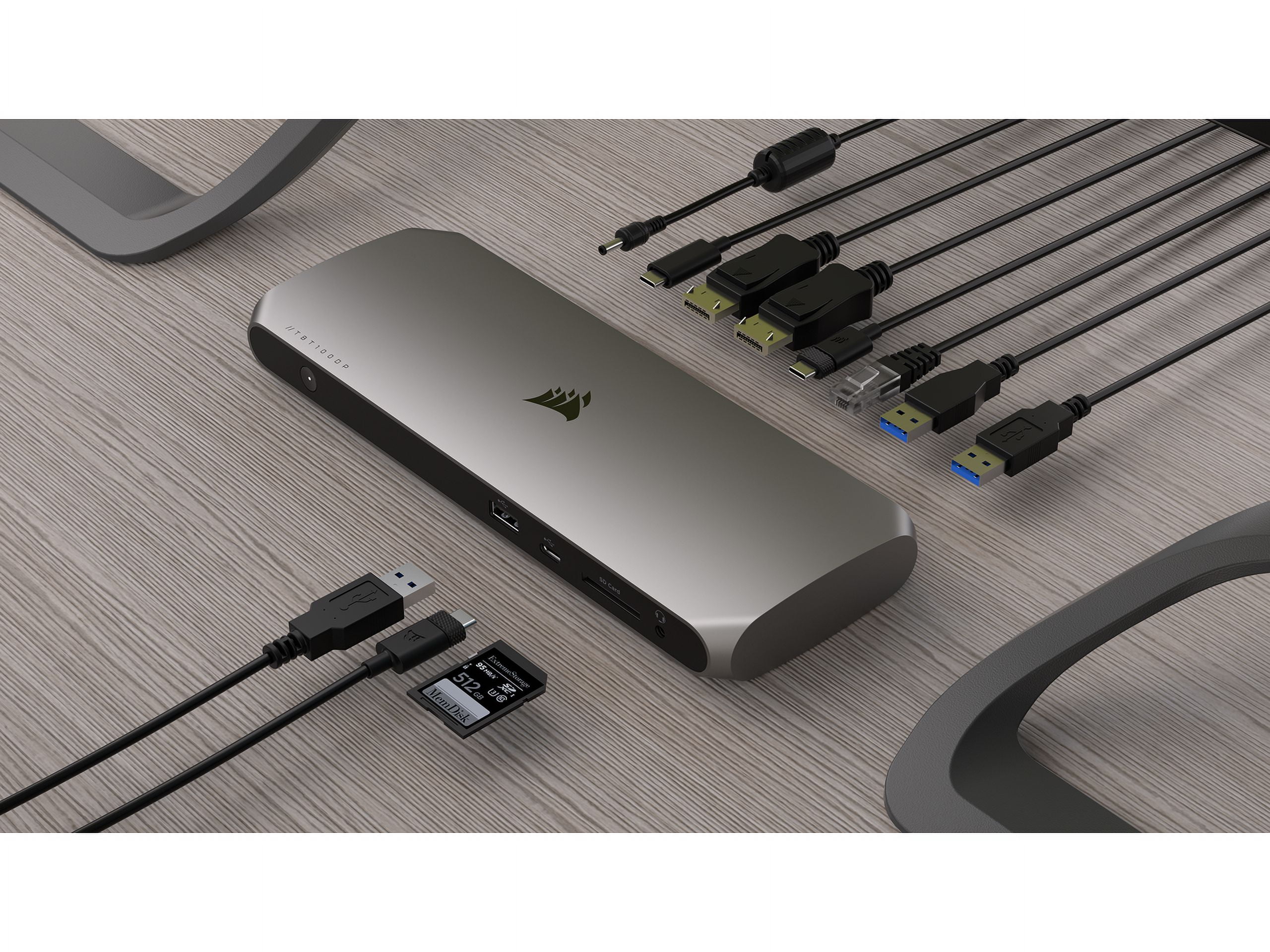 Corsair TBT100 DP Thunderbolt 3 Dock with DisplayPort