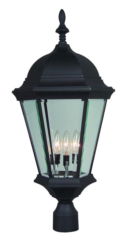 Craftmade Lighting - Three Light Post Mount - Outdoor Lighting - Three Light