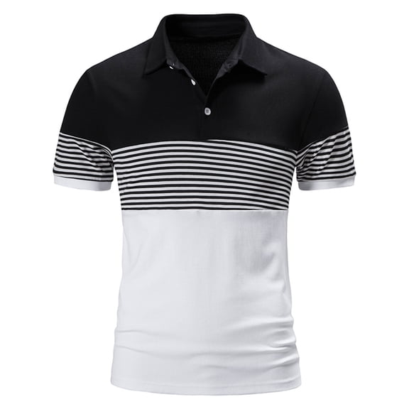 adviicd White Mens Polo Shirts Fashion Mens Polo Shirts Short Sleeve Rugular Fit Fashion Designed Stretchy Shirts for Men