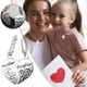 thumbnail image 1 of Fiudx Collar para Hija, Elegante Diseño de Dos Piezas, Aleación Versátil, 38 Cm de Largo con Extensión, Ideal para Cumpleaños, Aniversarios, Regalos de Verano, para Mujeres y Niñas., 1 of 6