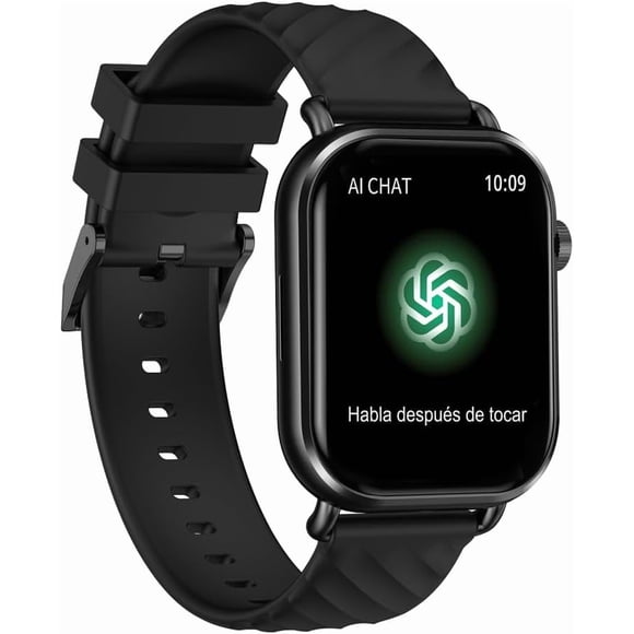 STF | Smartwatch Kronos | Pantalla AMOLED 2 Pulgadas | Certificación IP67 Sumergible | Salud Femenina | Modo Multideportivo