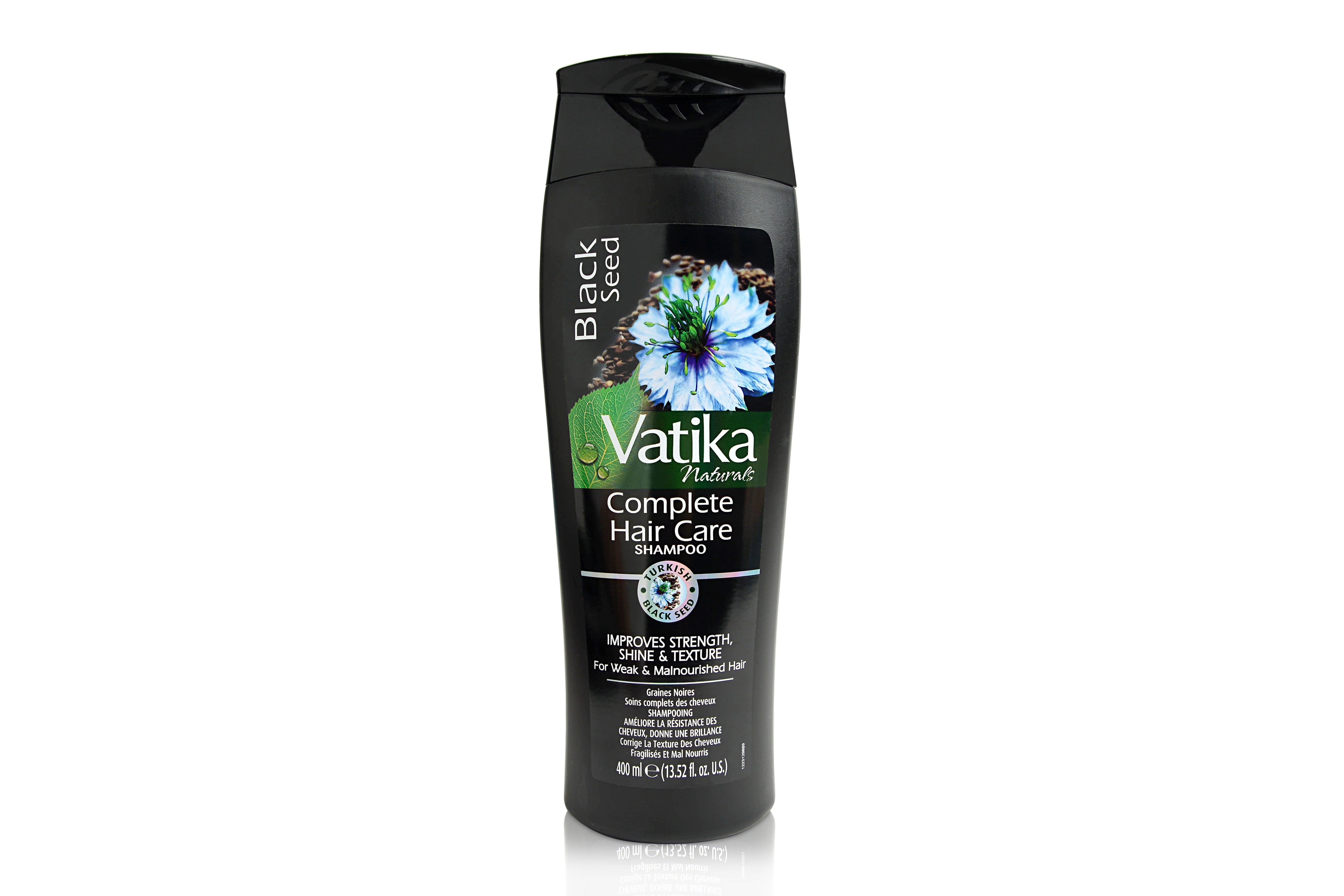 Dabur Vatika Naturals Black Seed Shampoo 400ml - Improved Shine