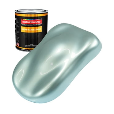 Frost Blue Metallic 1 Quart URETHANE BASECOAT Car Auto Body Paint