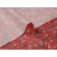 thumbnail image 5 of oneOone Tissu Velours Rouge Batik pour Projets de Couture, Imprimés de Tissu au Mètre, Largeur 58 Pouces, 5 of 5