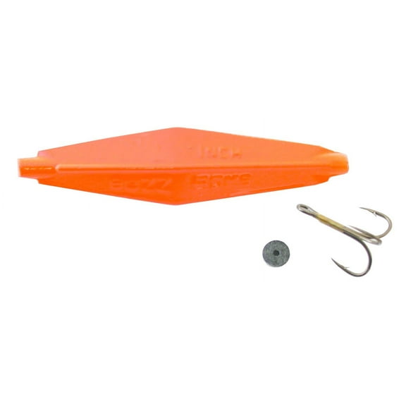 Buzz Bomb BB2.5-FO Buzz Bomb Fire Orange Salmon Jig 2.5"