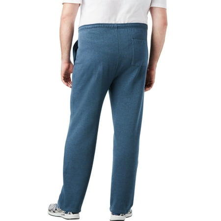 big and tall open bottom sweatpants