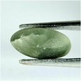 thumbnail image 2 of 4.00Cts 6x12x7mm Natural Green Cat's Eye Quartz Fancy Cabochon Gemstone c740, 2 of 2