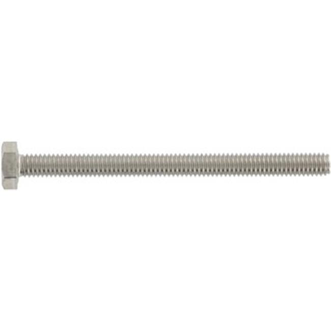 M3 x 10 Hex Head Set Screws Fully Thread Bolts A2 stainless DIN 933-100 pack 