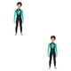 thumbnail image 3 of Soidarity Trajes de neopreno Traje de buceo Secado rápido Mangas largas y pantalones Anti-quemaduras de sol De moda para bucear Surf Natación Negro M 2Conjunto, 3 of 6