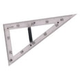 thumbnail image 4 of ZheElen Large Geometry Math Ruler Teaching Ruler for Whiteboard Teachers Black Board Protractor Clear 60 Degree Ruler, 4 of 6