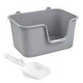thumbnail image 2 of Bandeja de arena para mascotas Salvador lavabo para gatos gris XL, 2 of 10