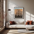 thumbnail image 2 of Topeka Architectural - Topeka Kansas Photography Architecture Cityscape Vintage Black Framed Wall Art Print 11 x 14 inches, 2 of 4