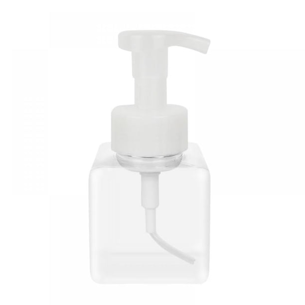 Dispensadores de jabón en espuma Savlot, botellas con bomba de 250 ml (8,5 oz), envases vacíos de jabón líquido espumoso para manos, botellas de plástico a presión, botella de espuma cosmética para