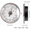 thumbnail image 4 of Barometer,72 mm Metal Alloy Wall Hanging baromete,3pcs/Set Weather Station,Barometer Hygrometer Temperature, 4 of 8
